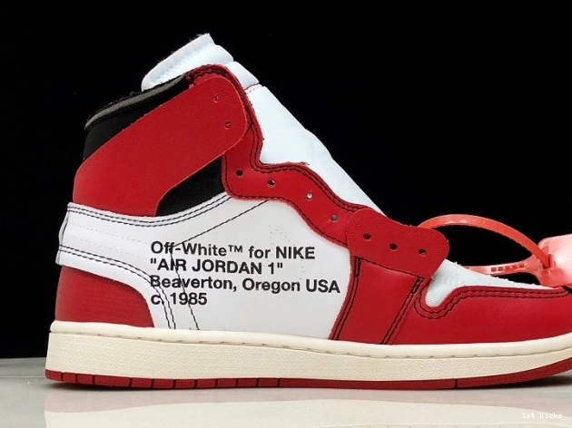 The Chicago Jordan Off-White AA3834-101 Ten Air 1 Retro 0721